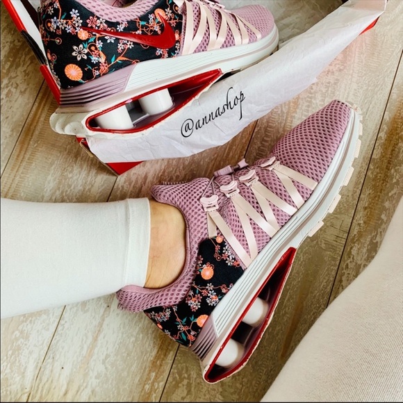 womens nike shox gravity elemental rose